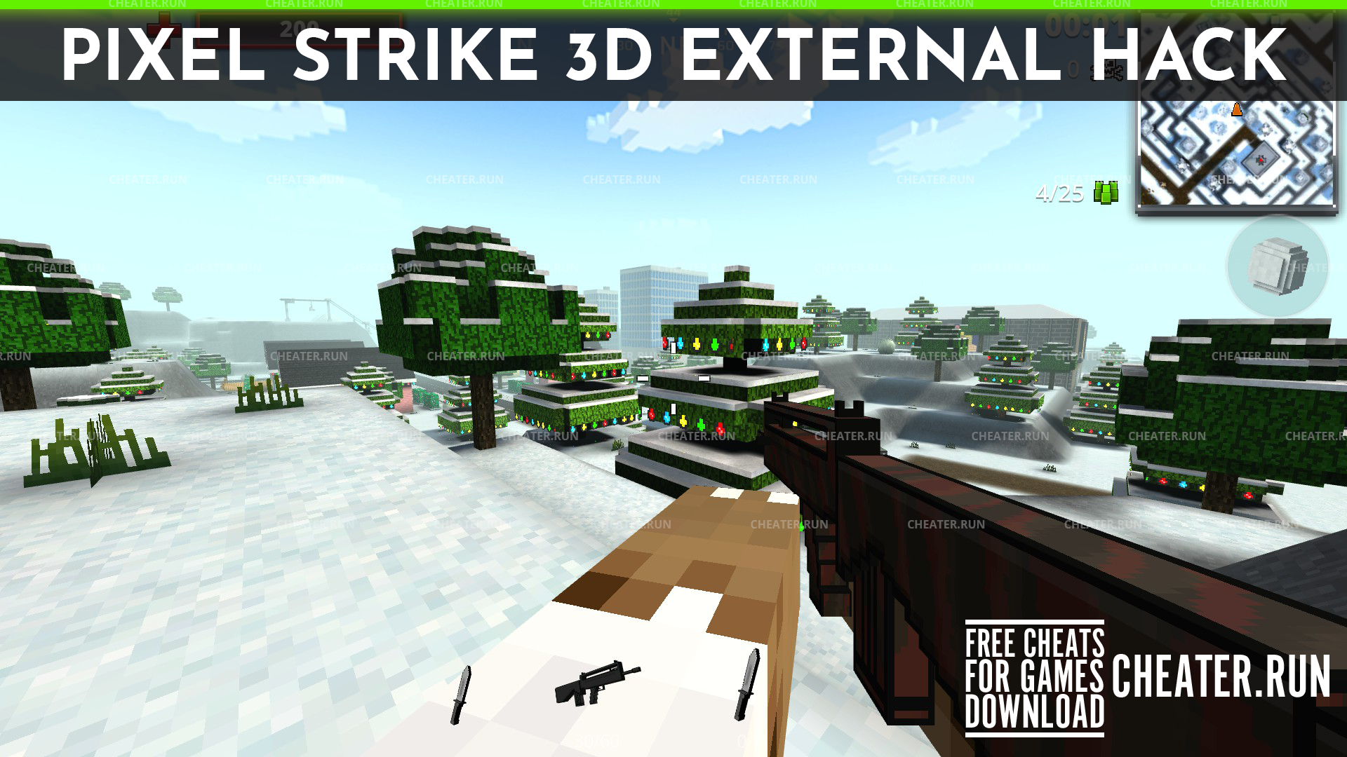 Hack Pixel Strike 3d External Steam 2021 Version - roblox last strike hacks